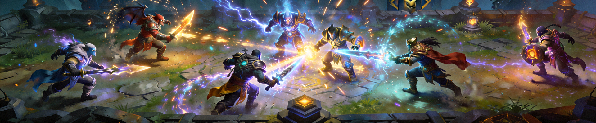 DOTA2国际邀请赛TI比赛画面 - 游戏内英雄激烈团战的精彩瞬间